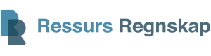 Logoen til Ressurs Regnskap As