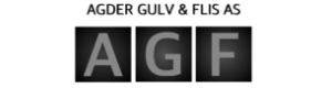 Logoen til Agder Gulv Og Flis As