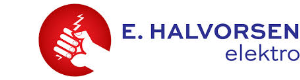 Logoen til E Halvorsens Elektro AS