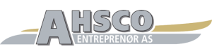 Logoen til Ahsco Entreprenør As