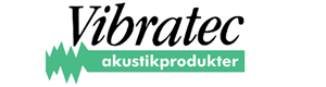 Logoen til Vibratec Akustikprodukter AS