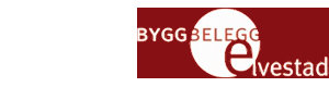 Logoen til Byggbelegg Elvestad AS