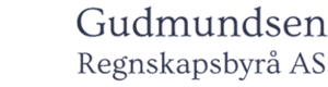 Logoen til Gudmundsen Regnskapsbyrå As
