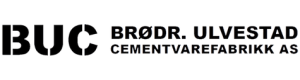 Logoen til Brødrene Ulvestad Cementvarefabrikk As