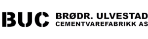 Logoen til Brødrene Ulvestad Cementvarefabrikk As