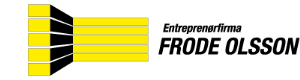 Logoen til Entreprenørfirma Frode Olsson As