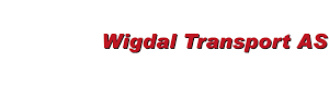 Logoen til Wigdal Transport As