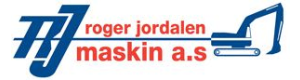 Logoen til Roger Jordalen Maskin AS