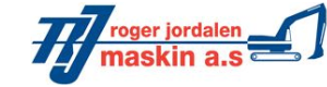 Logoen til Roger Jordalen Maskin AS