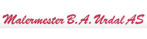 Logoen til Malermester B A Urdal AS