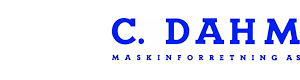 Logoen til C Dahm Maskinforretning AS