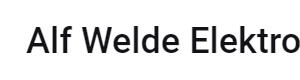 Logoen til Alf Welde Elektro