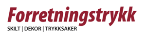 Logoen til Forretningstrykk AS