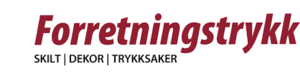Logoen til Forretningstrykk AS