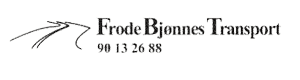Logoen til Frode Bjønnes Transport As