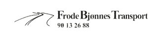 Logoen til Frode Bjønnes Transport As
