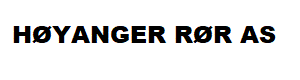 Logoen til Høyanger Rør As