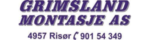 Logoen til Grimsland Montasje As