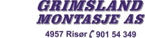 Logoen til Grimsland Montasje As