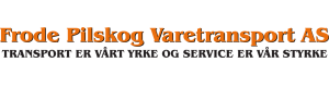 Logoen til Frode Pilskog Varetransport As