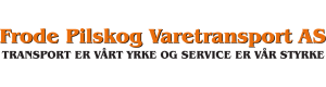 Logoen til Frode Pilskog Varetransport As