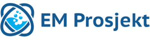 Logoen til Em Prosjekt As