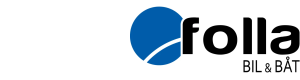 Logoen til Folla Bil & Båt As