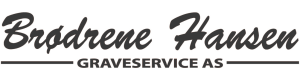 Logoen til Brødrene Hansen Graveservice As