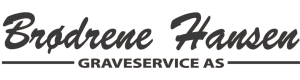 Logoen til Brødrene Hansen Graveservice As