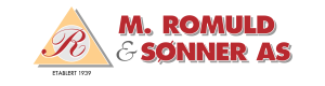 Logoen til M Romuld & Sønner As