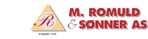 Logoen til M Romuld & Sønner As