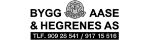 Logoen til Byggmester Aase & Hegrenes As