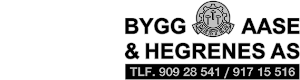 Logoen til Byggmester Aase & Hegrenes As