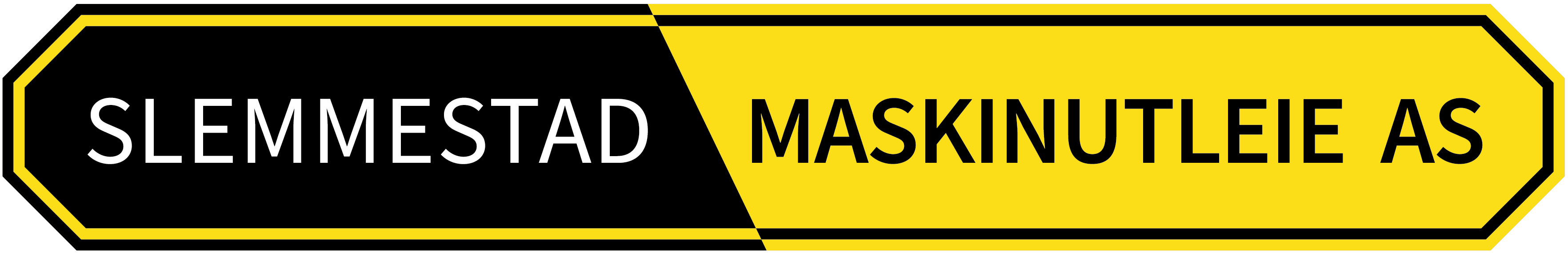 Logoen til Slemmestad Maskinutleie As