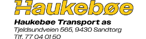 Logoen til Haukebøe Transport As