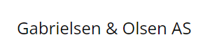 Logoen til Gabrielsen Og Olsen AS
