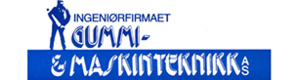 Logoen til Ingeniørfirmaet Gummi & Maskinteknikk As