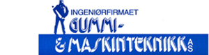 Logoen til Ingeniørfirmaet Gummi & Maskinteknikk As