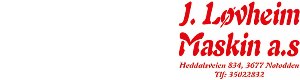 Logoen til J Løvheim Maskin As