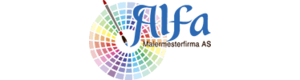 Logoen til Alfa Malermesterfirma AS