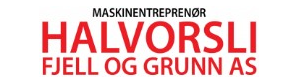 Logoen til Halvorsli Fjell Og Grunn AS