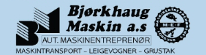 Logoen til Bjørkhaug Maskin As