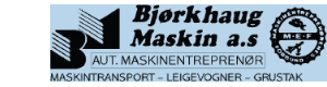 Logoen til Bjørkhaug Maskin As