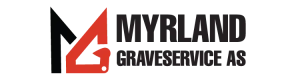 Logoen til Myrland Graveservice AS