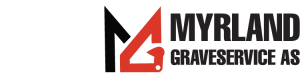 Logoen til Myrland Graveservice AS
