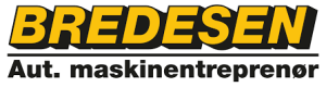 Logoen til As Bredesen Graving & Transport