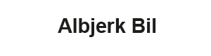 Logoen til Albjerk Bil As