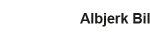 Logoen til Albjerk Bil As