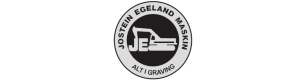 Logoen til Jostein Egeland Maskin AS