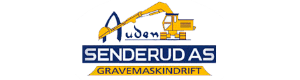 Logoen til Auden Senderud Gravemaskindrift AS